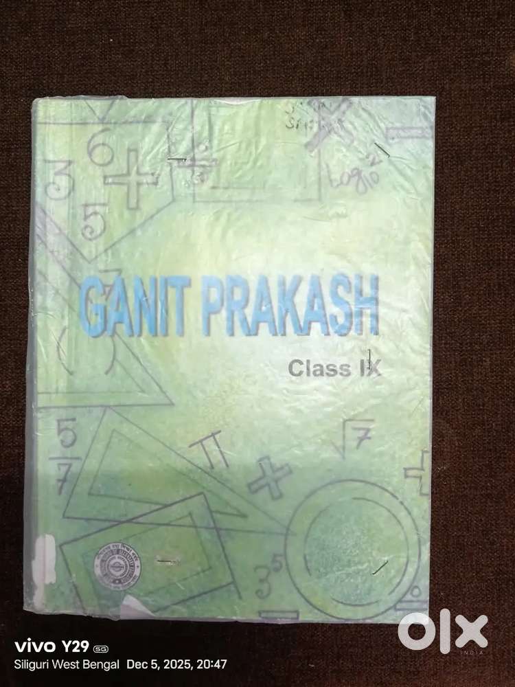 Selling Class 9 Ganit Prakash book .
