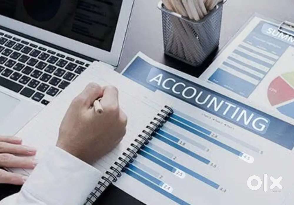 Monthly GST filing, TDS, Book keeping, Accounting services