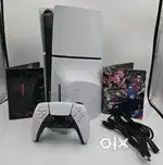 Sony PlayStation 5 Slim Blu-Ray Console CFI-2015A - With 2 Steelbook