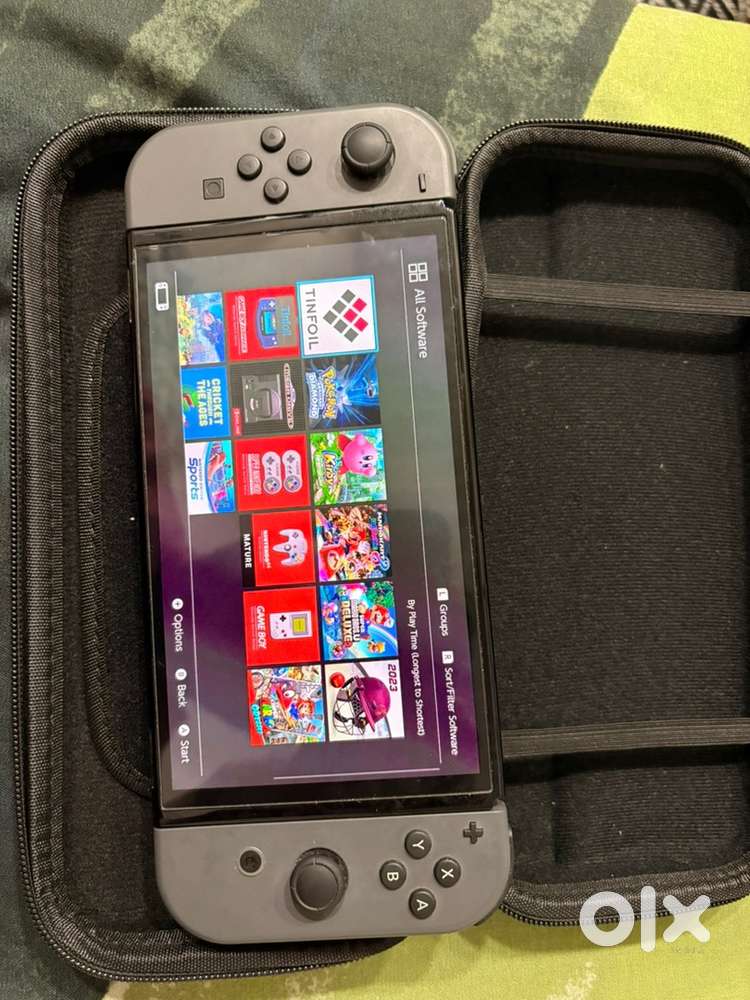 Nintendo Switch Oled version with Games Installed