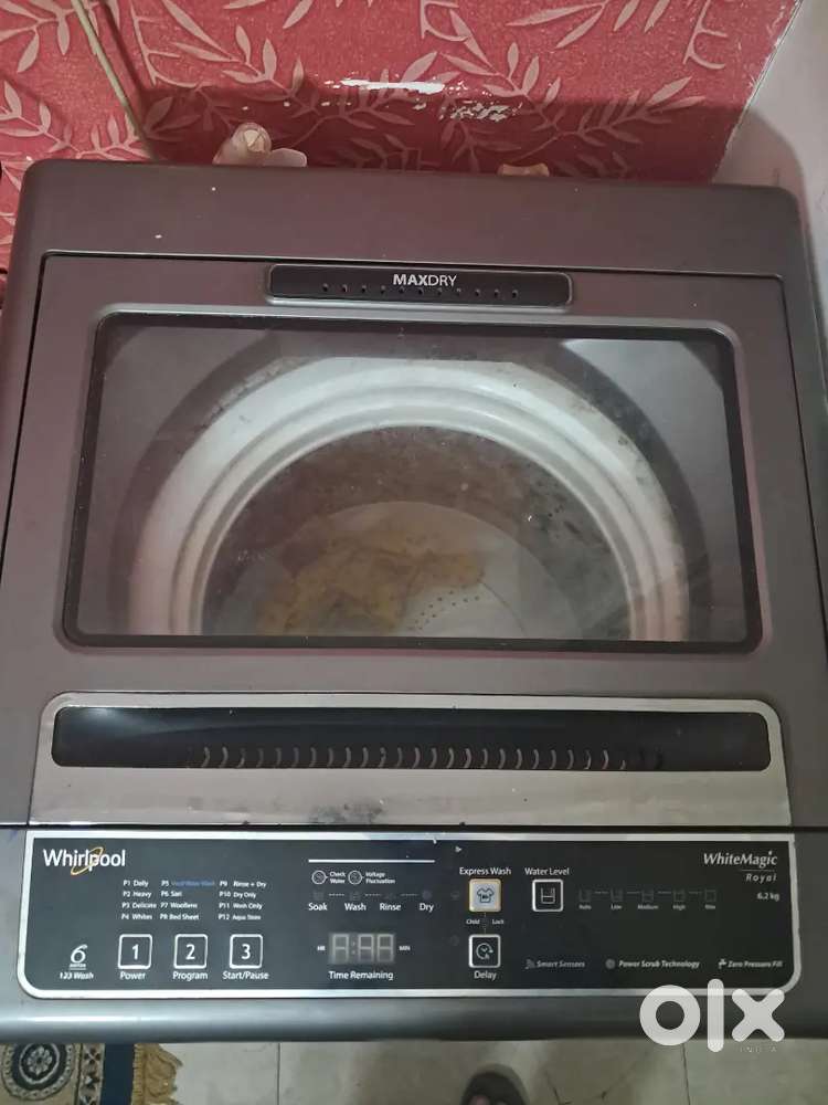 Whirlpool 6.2 kg Fully 
Automatic Top Load Grey