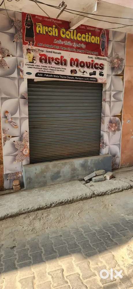 Shop for rent without  electricity  bill monthly charges 2000