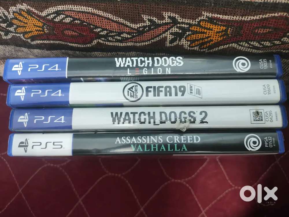 PS4 and PS5 games(Pre Owned)