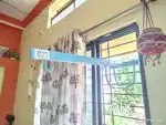 Baby cradle hanging window