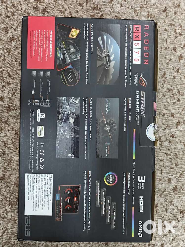 RADEON RX 570 Gaming Graphics card