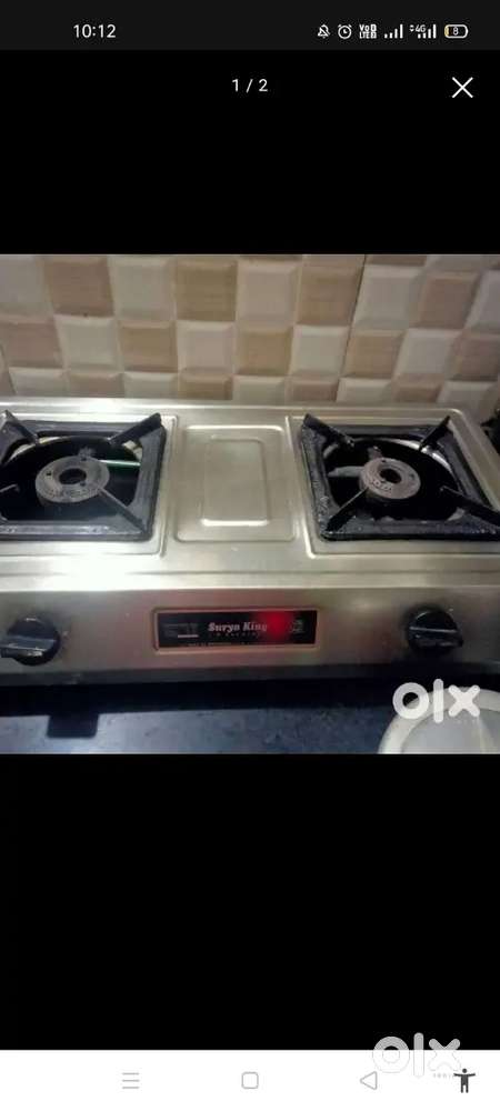 Urgent 2 burner Gas Stove for sell