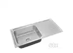 Stainless steel Grade304 sink for kitchen with drain board