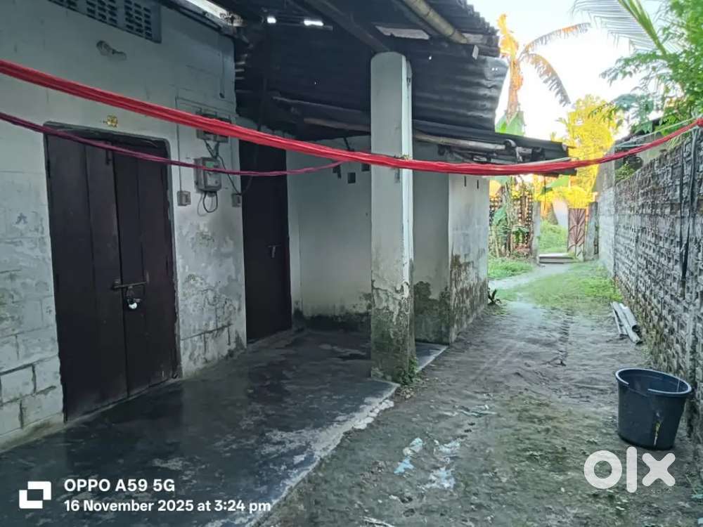1katha land with assam type house(50m from main road) available.