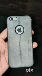 iPhone 6 with data cable and cover