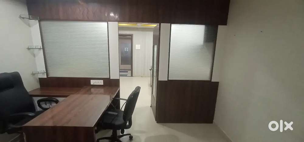 Sarabhai 350sqft 6ws cabin office for rent with lift and parking