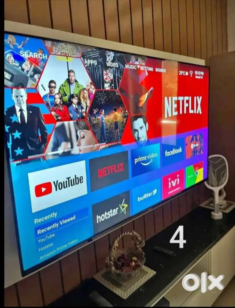 New box pack LED 43 inch Android Smart all applications 1 year warr..