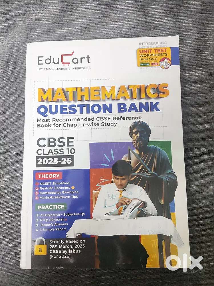 Educart CBSE Class 10 Mathematics Question Bank