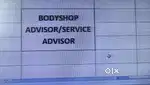 Bodyshop advisor male female