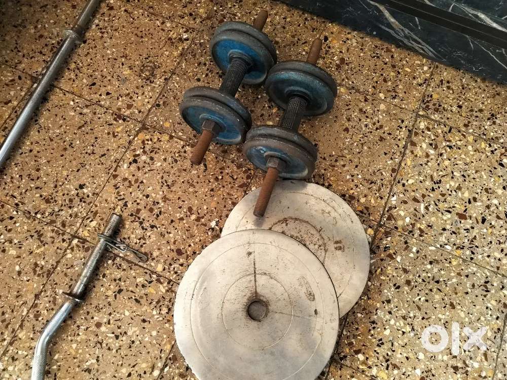 Home workout equipment + acer one14 black colour laptop good condition