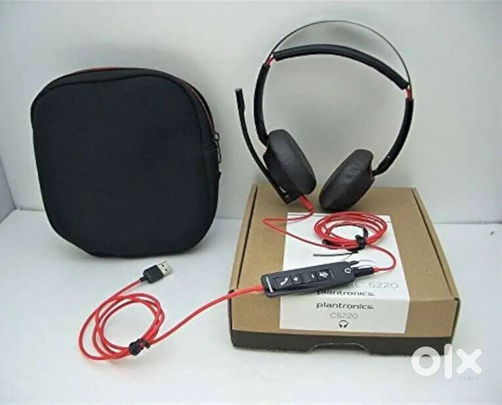 Poly Plantronics usb headset 5225 headphones blackwire c5200 with box
