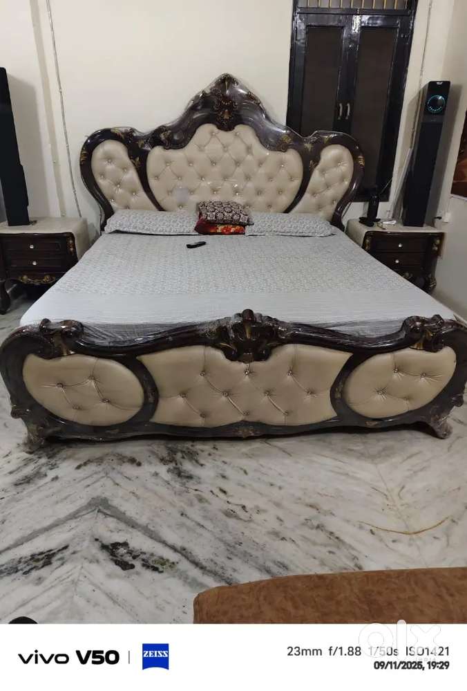 Sofa set and marwadi bed