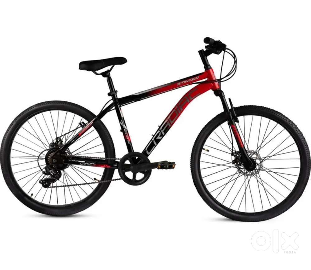 Cradiac 7 Gears Cycle with all accessories