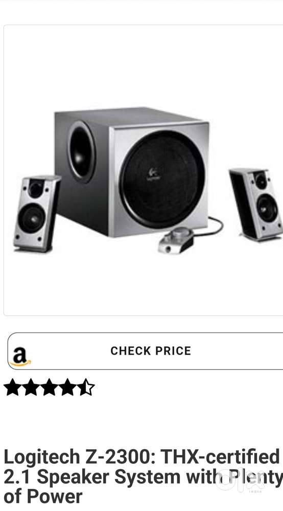 Logitech z2300 2.1 home theater system