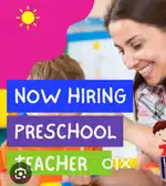 Female Pre-school activity teacher