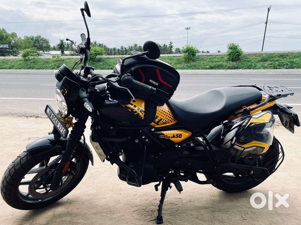 Royal Enfield Guerrilla 450 Top variant  Fully Serviced  Accessories