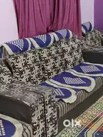Wooden sofa set