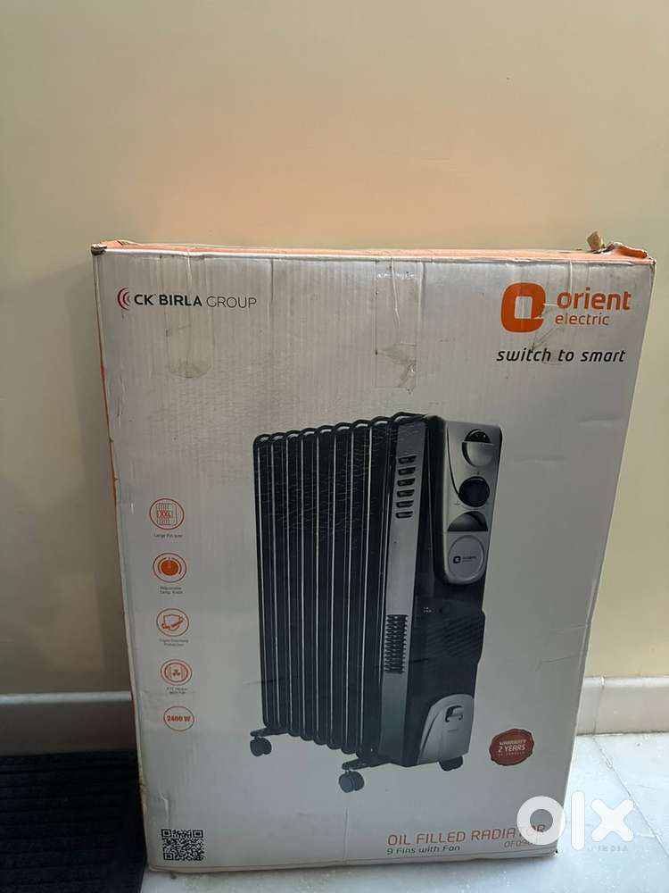 Orient 9 fin oil heater for sale