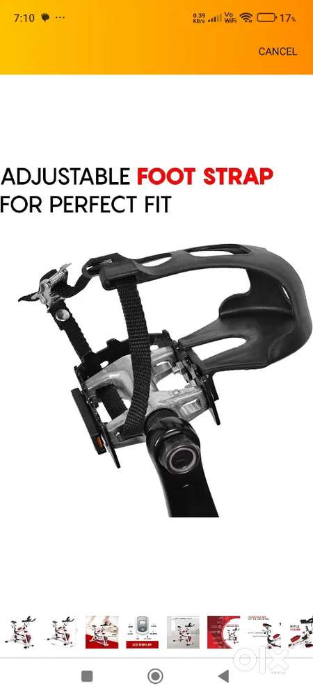 Powermax Fitness BS-155 - Group Exercise Bike with 15kg Flywheel & LCD