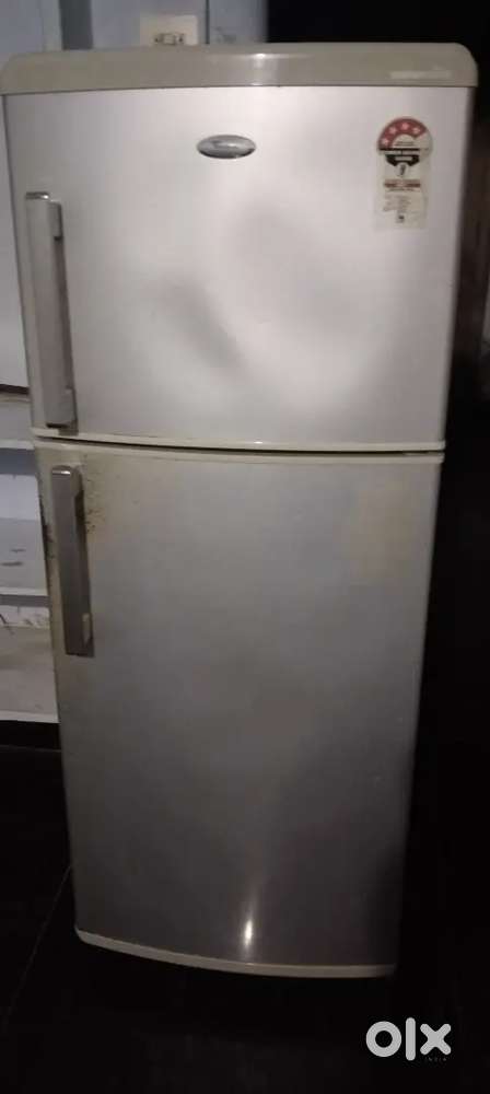 Whirlpool fridge 220lt double door