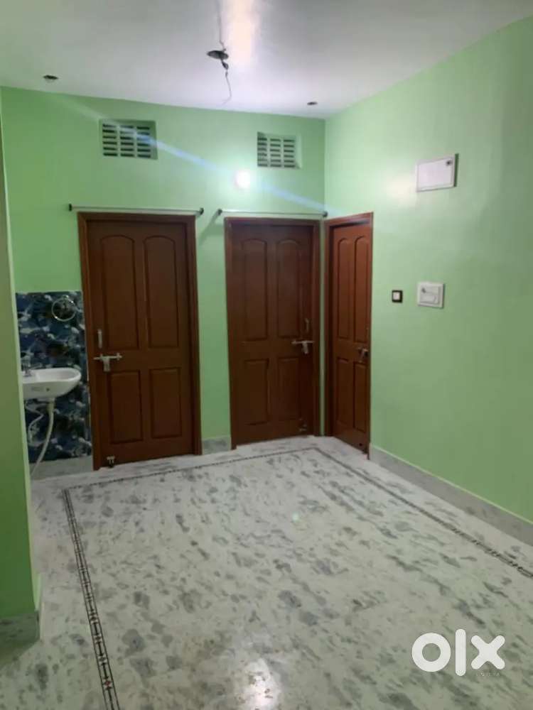 2Bhk,2 bathroom,marble floor one kitchen furnished almirah,2 rooms