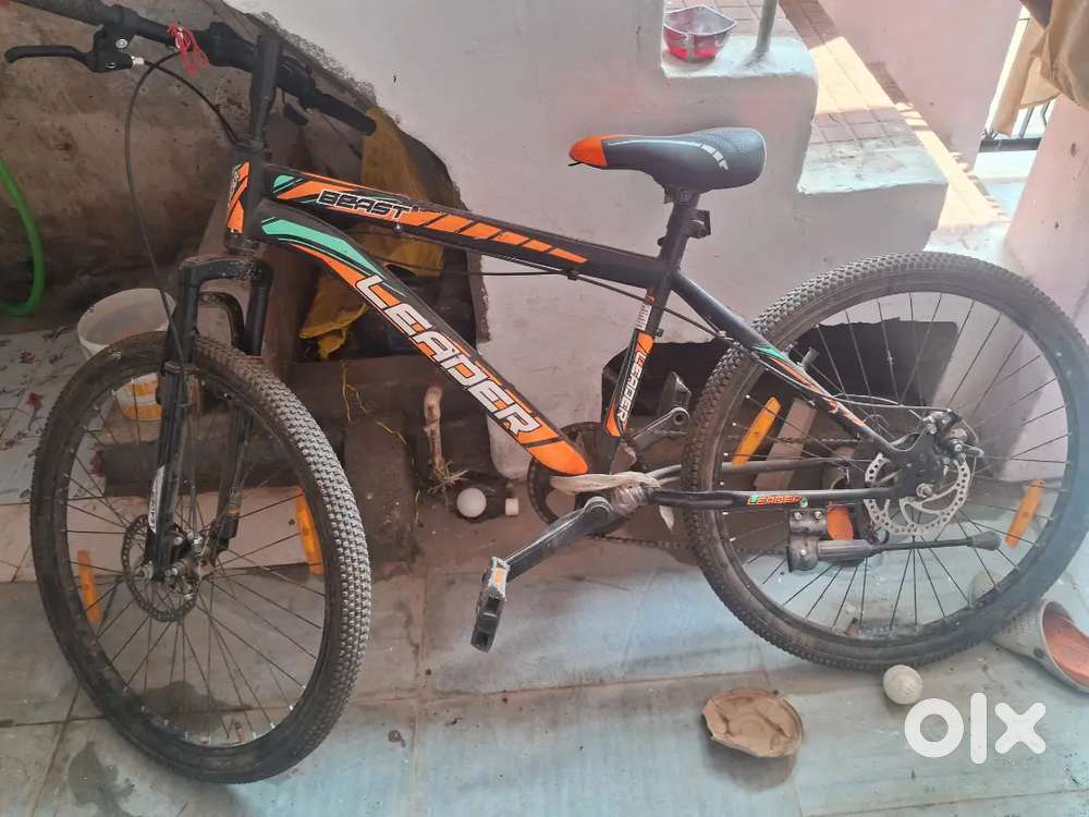 Bicycle with disk brake, gear and shokup, 4 month old