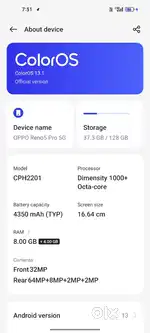 Oppo Reno 5 pro display chance fast copy