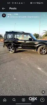 Black scorpio top model S10 full gurranty