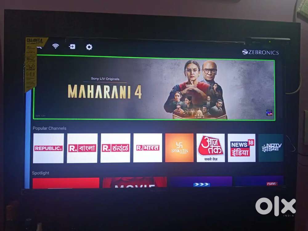 Zebronics led Smart LED 43 inch