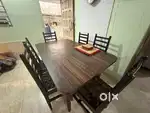 Shoe Rack  and Teak Wood Dining Table Combo