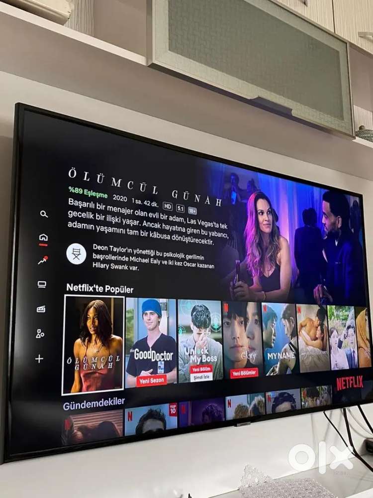 50 INCHES ANDROID SMART LED TV 2 YEARS WARRANTY 4K ULTRA