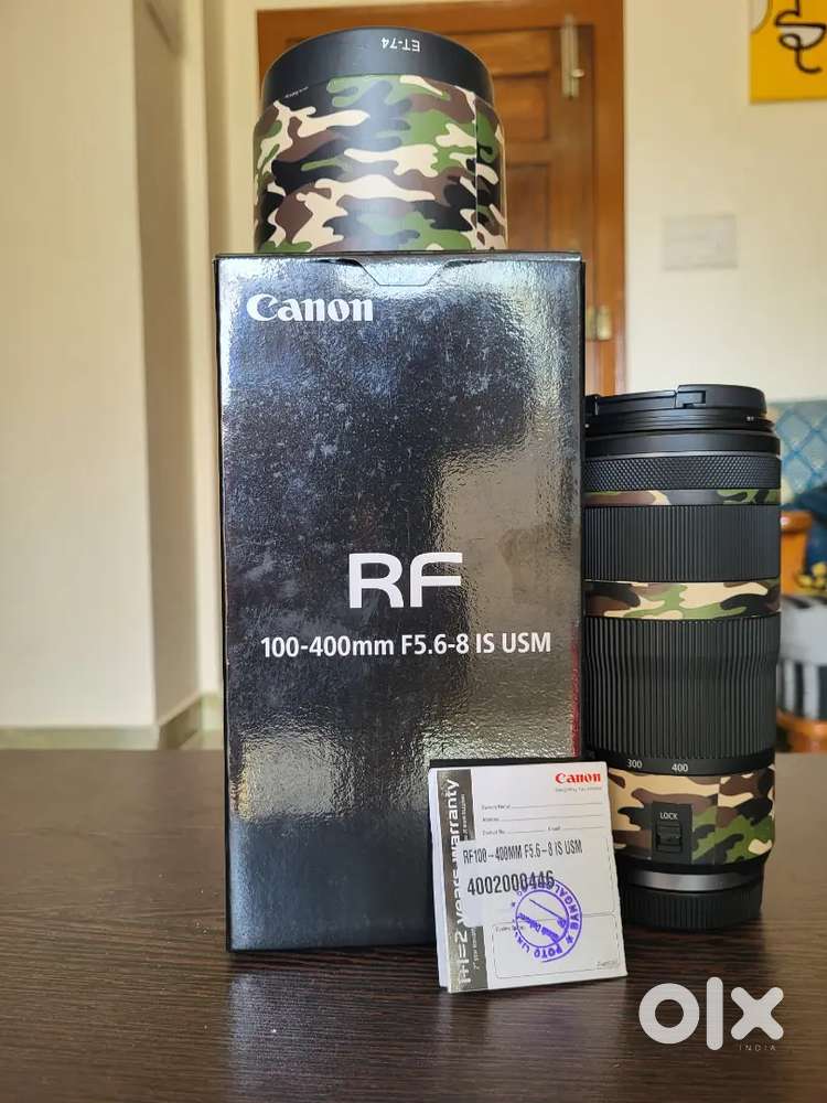 Canon RF 100-400 F5.6-8