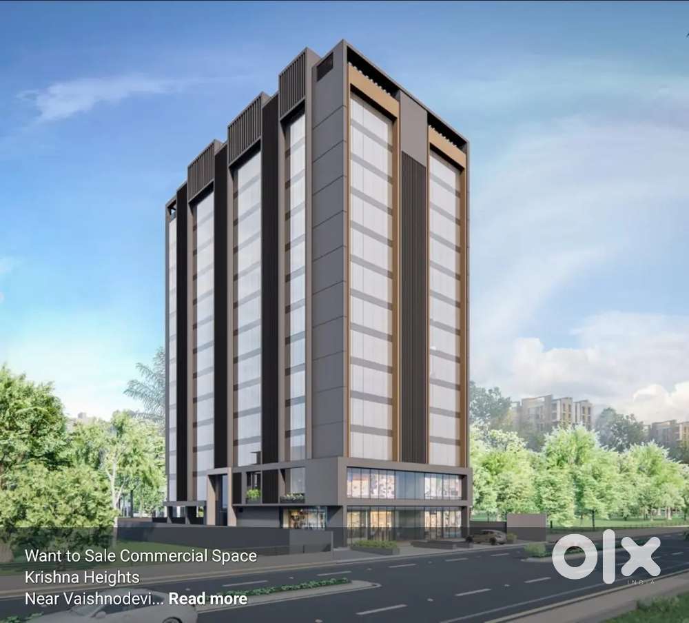 Office for Sale, Krishna Beacon near Vaishnodevi Circle Ahmedabad