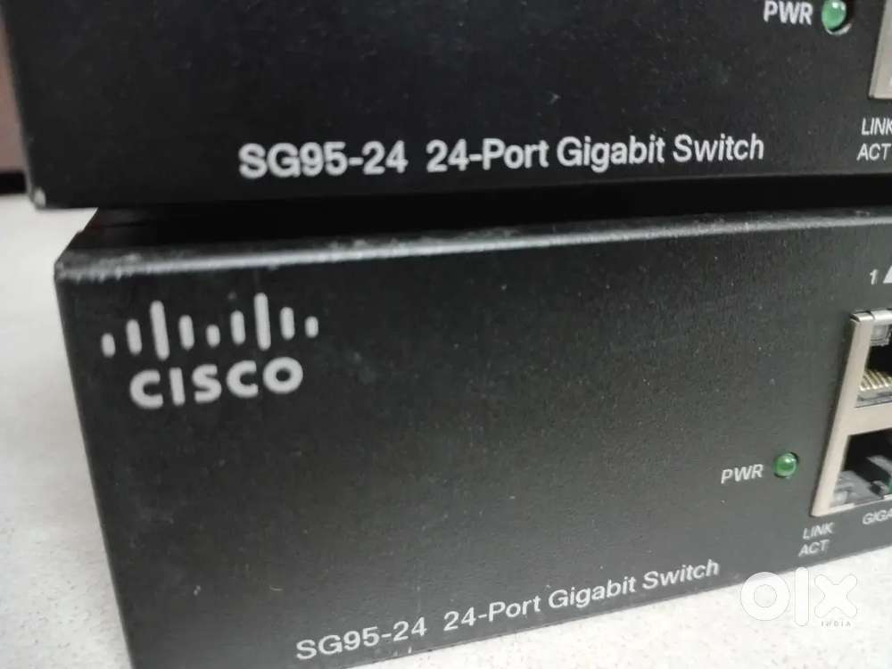 CISCO-SG95-24PORT ALL PORT GIGABIT SMALL SWITCH TESTED OK