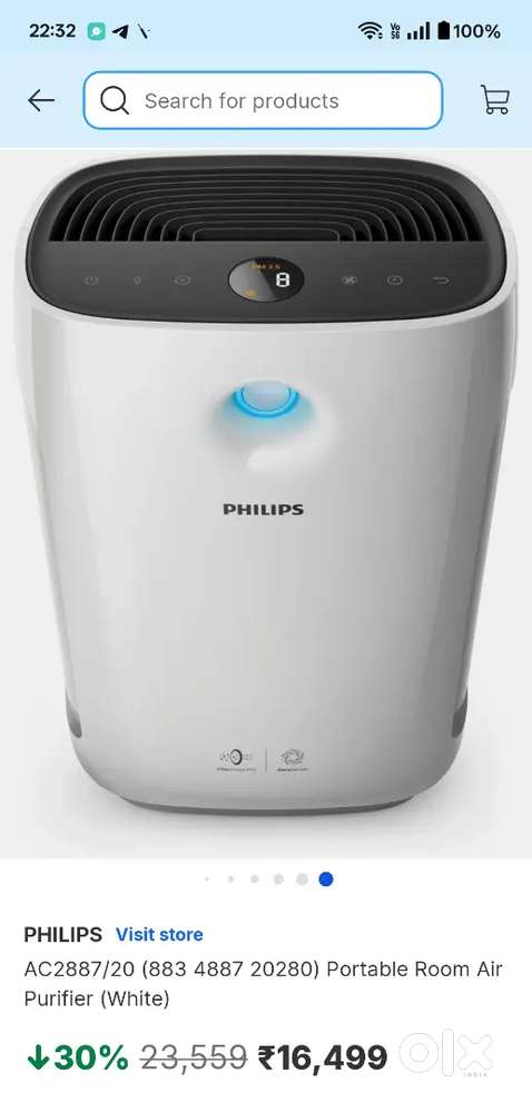 Philips Air Purifier – Excellent Condition  Hardly Used  Great Deal