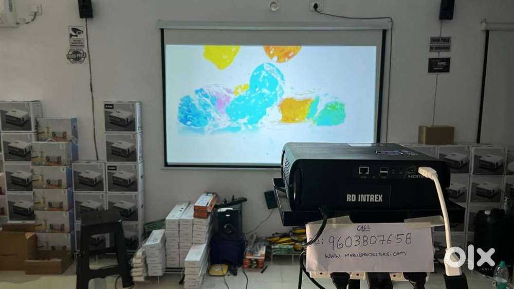New Best quality 4K 3D projectors and screens wall tripod at wholesale