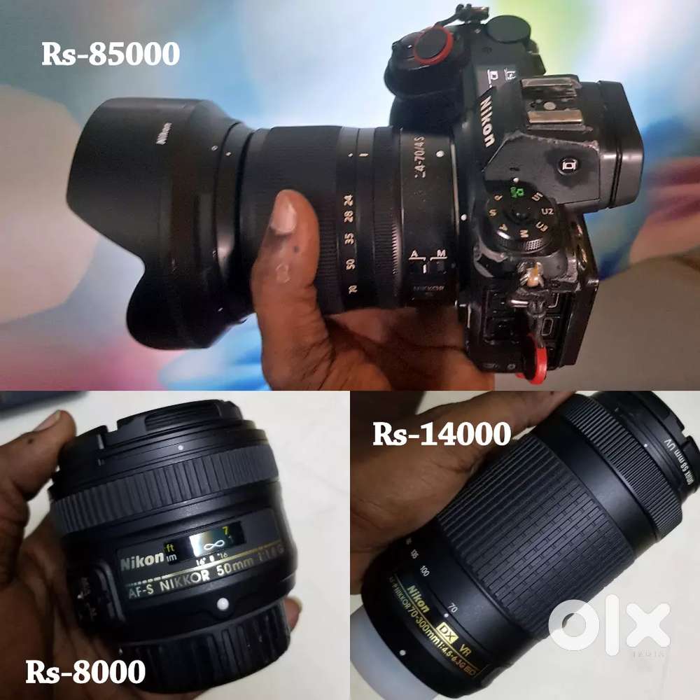 Nikon z6ii with 24-70 f4 S line lense