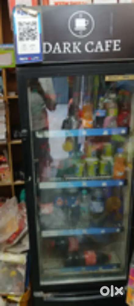 Transparent Shop fridge