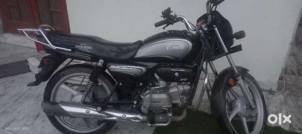 Hero splendor 2024 model( august 2024 ) only 14 month old