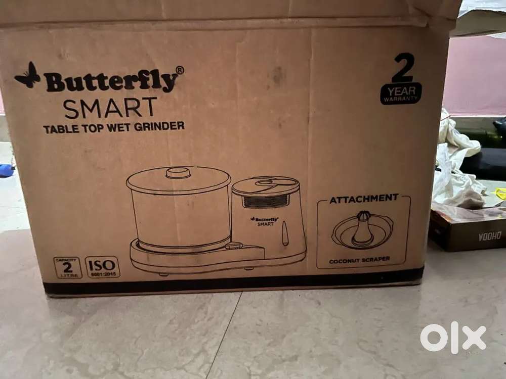 Butterfly smart table top wet grinder