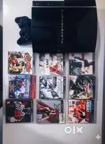 Ps3 fat edition with original sony dual shock controlar