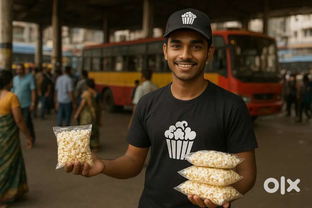 Need popcorn packets seller /vendor on busy areas