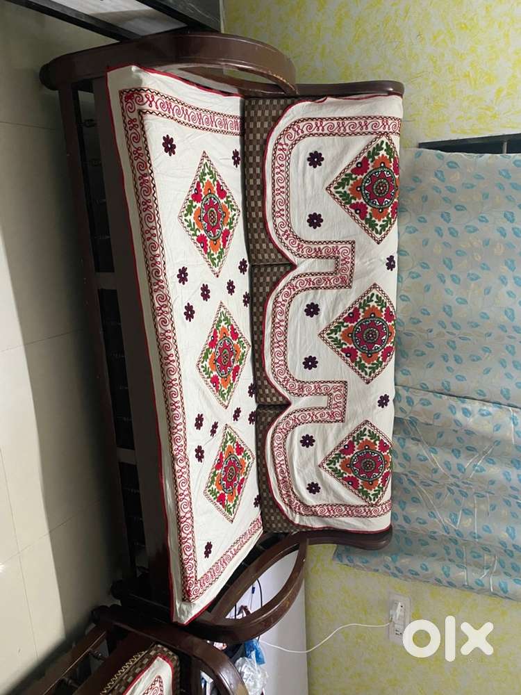 Teak wood(Saag wood) Sofa set