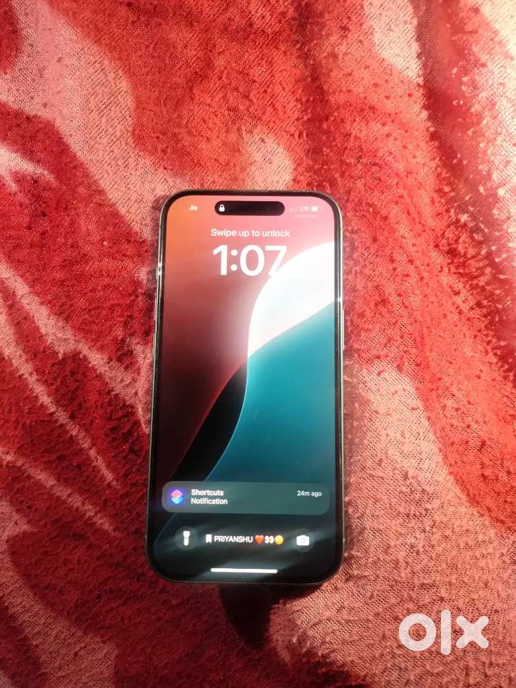 New i phone 1 months letter Best condition mobile.