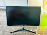 Samsung 24' Curved monitor with mouse,keyboard,cpu and epson printer
