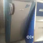 Single door fridge Grey's blue colour